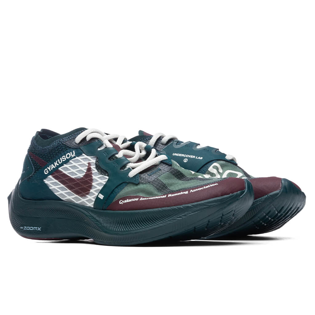 ZoomX Vaporfly Next% - Midnight Spruce/Deep Burgundy