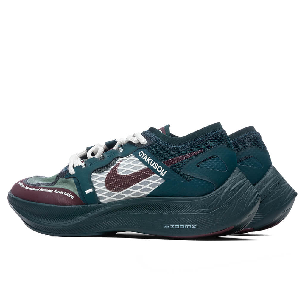 ZoomX Vaporfly Next% - Midnight Spruce/Deep Burgundy