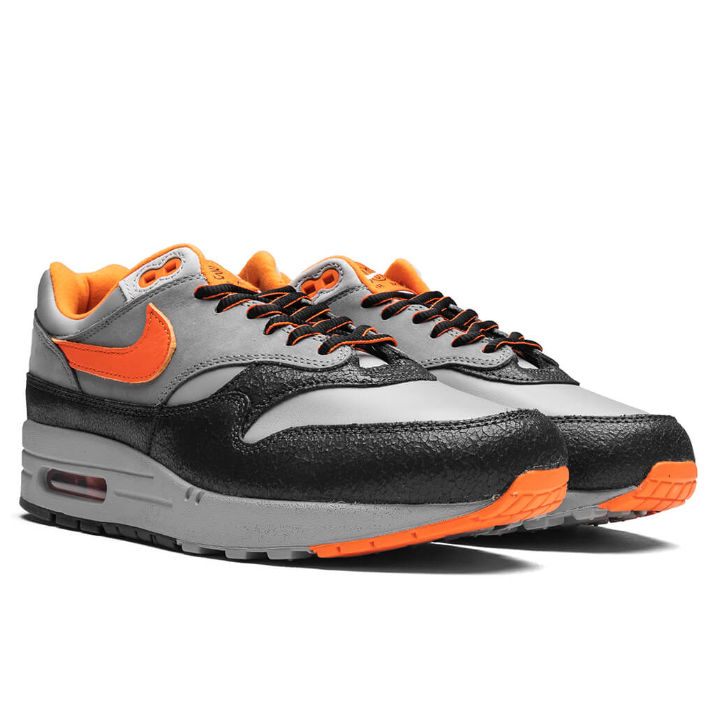 Air Max 1 'Brilliant Orange' - Anthracite/Brilliant Orange/Medium Grey