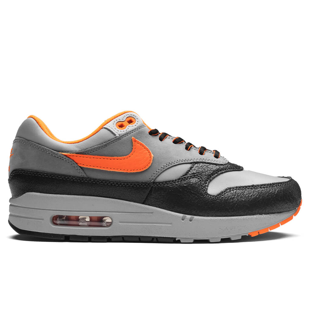 Air Max 1 'Brilliant Orange' - Anthracite/Brilliant Orange/Medium Grey