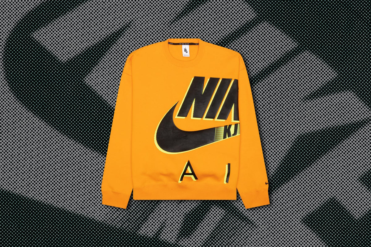 NRG AM Fleece Crewneck - Circuit Orange
