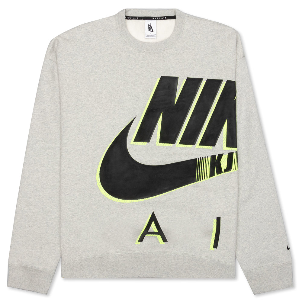 NRG AM Fleece Crewneck - Grey Heather