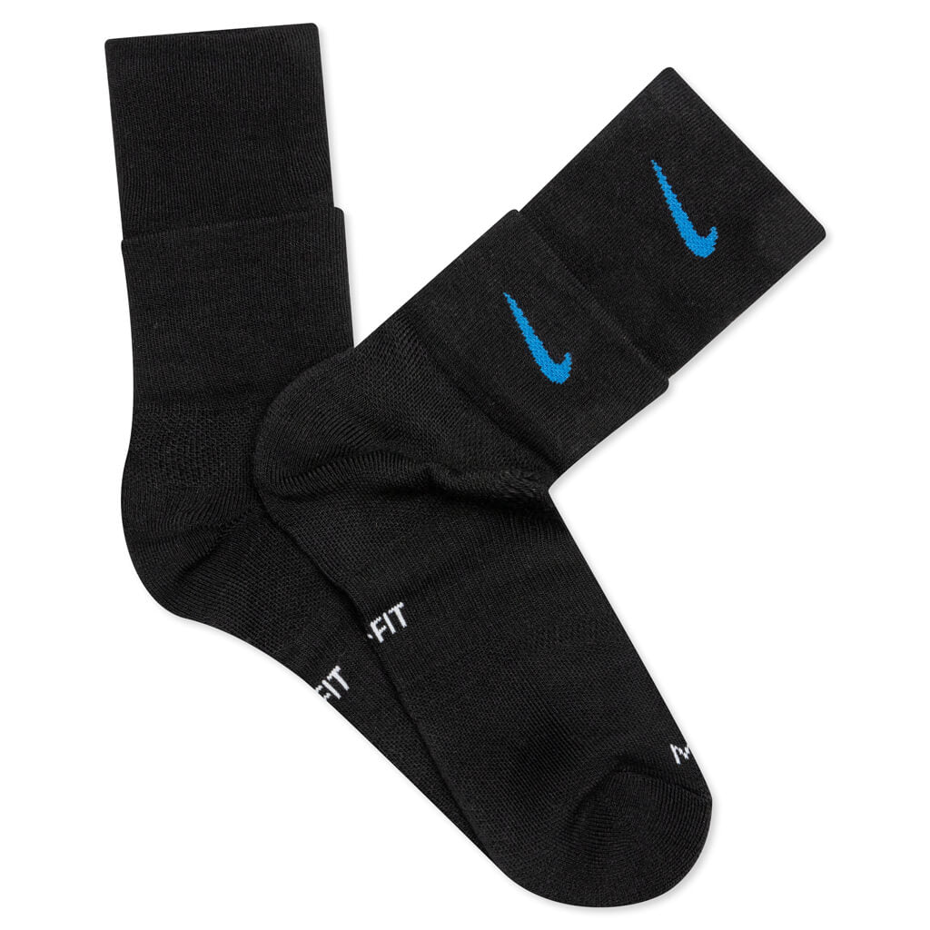 Sock - Black/Blue Jay