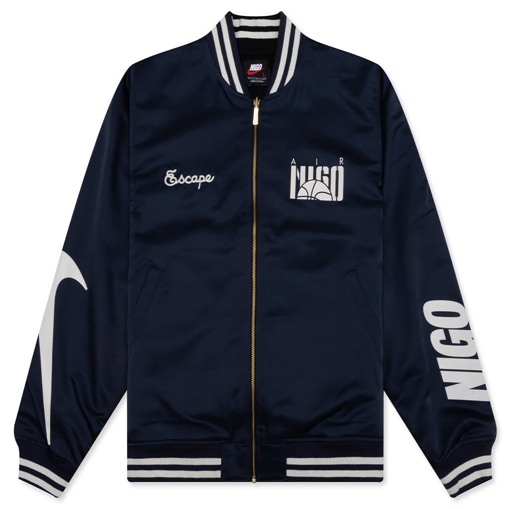 Coach Jacket - Midnight Navy/Black