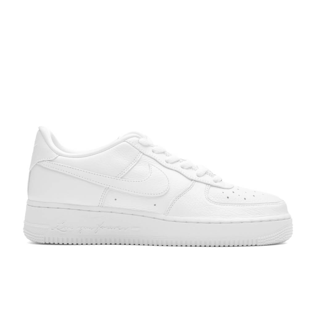 Certified Lover Boy Air Force 1 Low (GS) - White/White