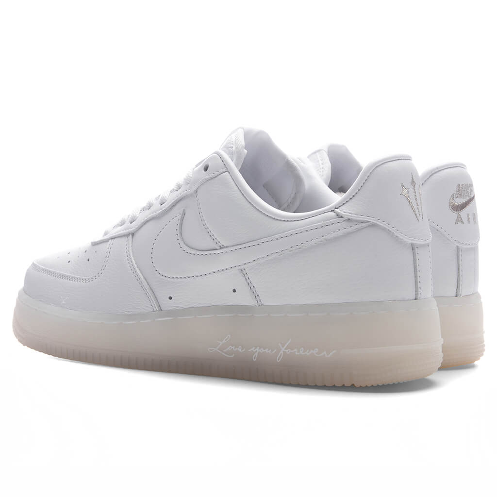 Certified Lover Boy Air Force 1 Low - White/Cobalt Tint/Metallic Silver