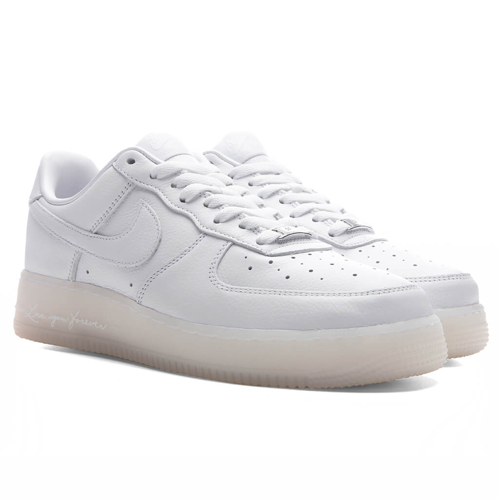 Certified Lover Boy Air Force 1 Low - White/Cobalt Tint/Metallic Silver