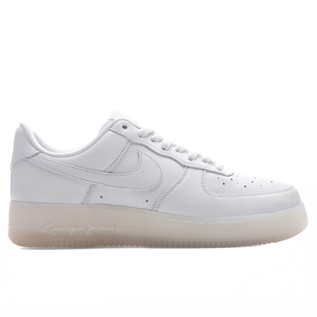 Certified Lover Boy Air Force 1 Low - White/Cobalt Tint/Metallic Silver