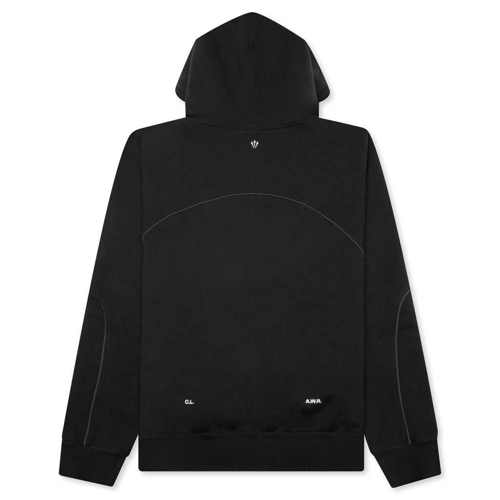 Fleece CS Hoodie - Black/White