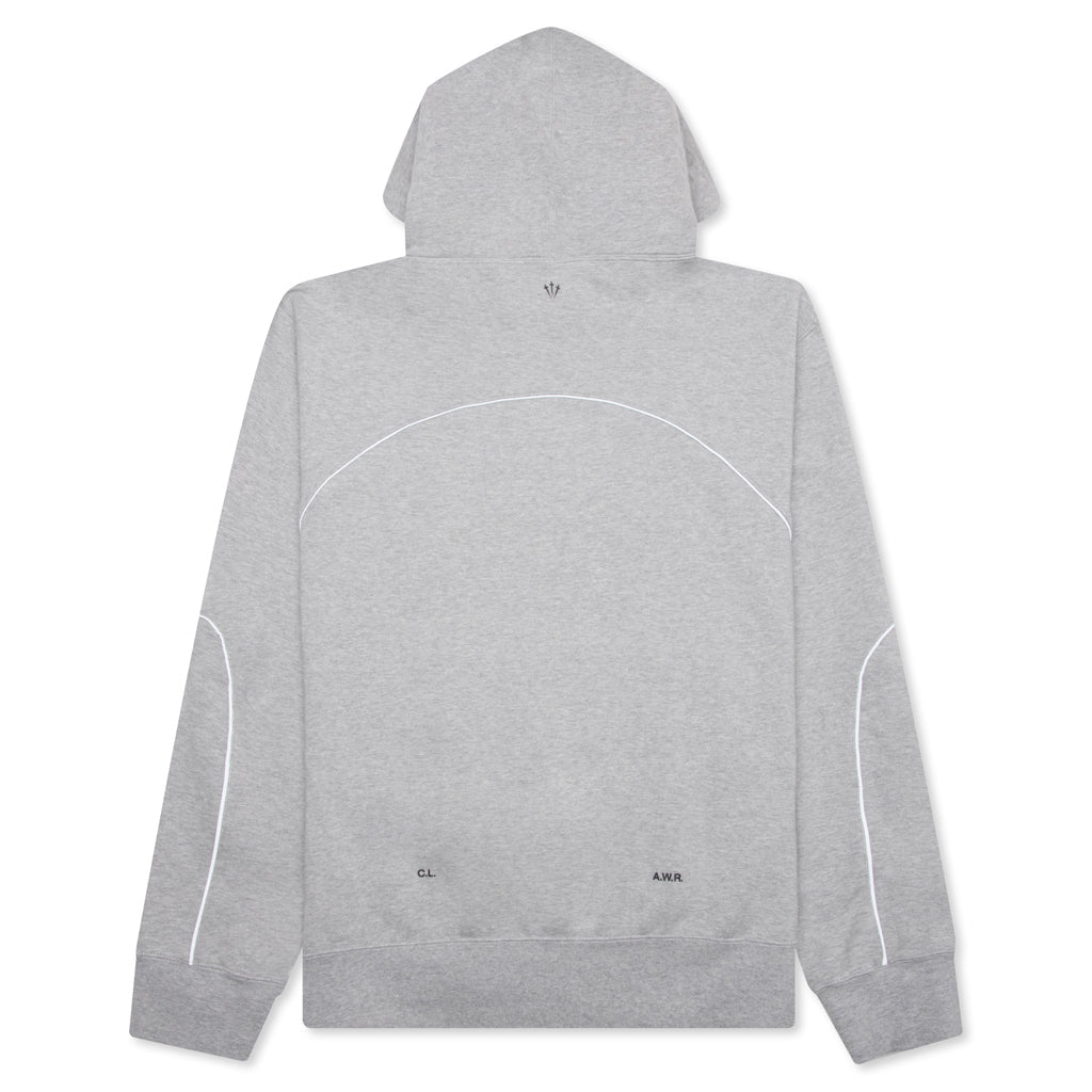 Fleece CS Hoodie - Heather Grey/Matte Silver/Black