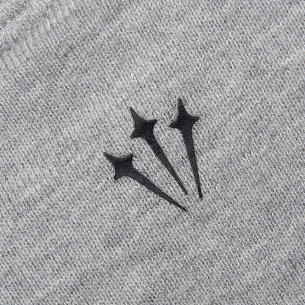 Fleece CS Hoodie - Heather Grey/Matte Silver/Black