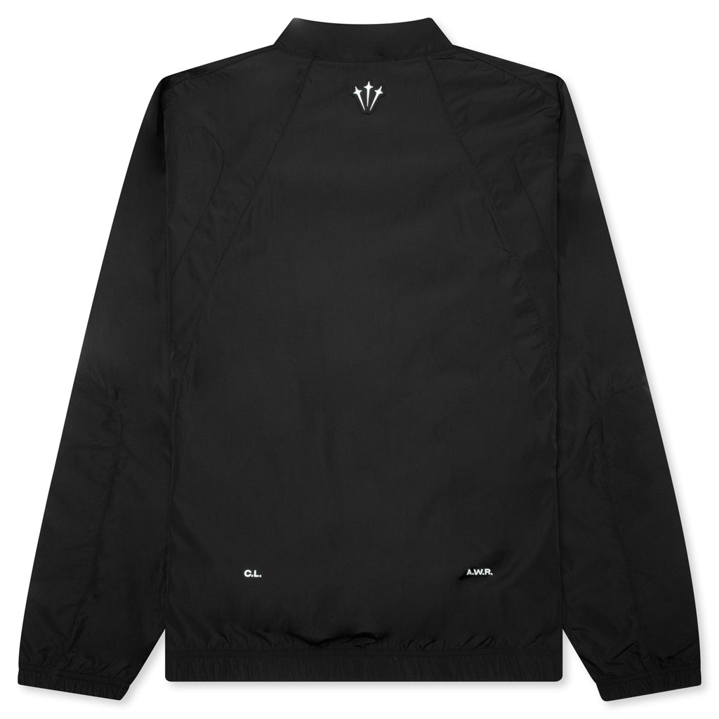 NRG Cs Track Jacket Woven - Black/Black/White