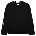 Tech Fleece Crew - Black/University Gold