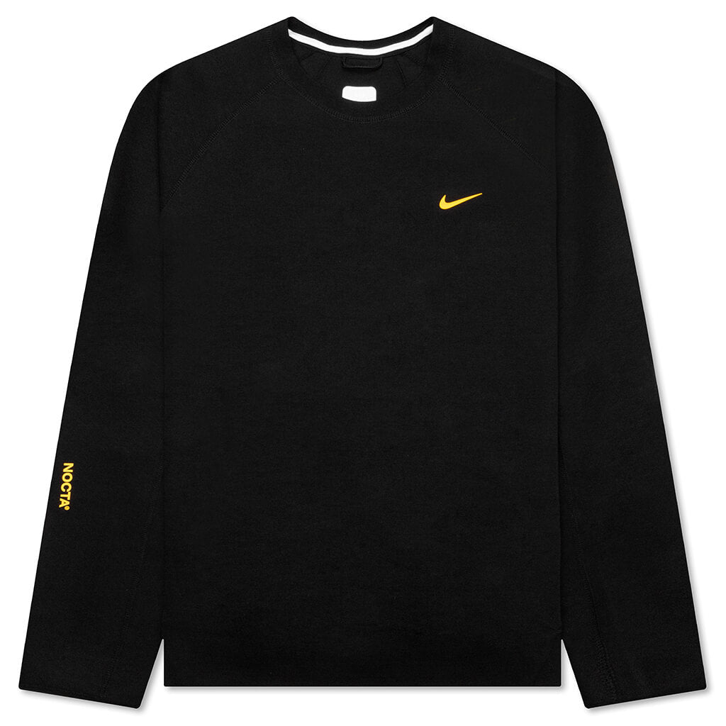Tech Fleece Crew - Black/University Gold