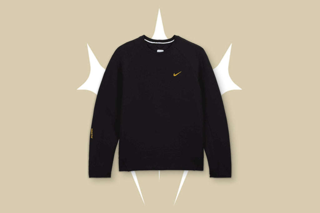 Tech Fleece Crew - Black/University Gold