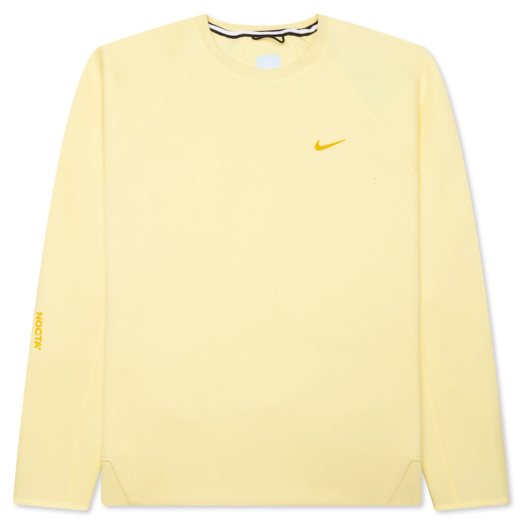 Tech Fleece Crew - Citron Tint/Vivid Sulfur