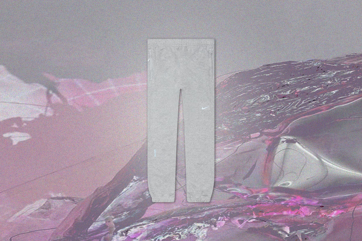 Basketball Pants - Dark Grey Heather/Cobalt Tint