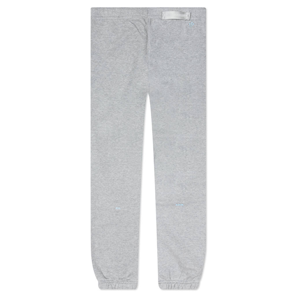 Basketball Pants - Dark Grey Heather/Cobalt Tint