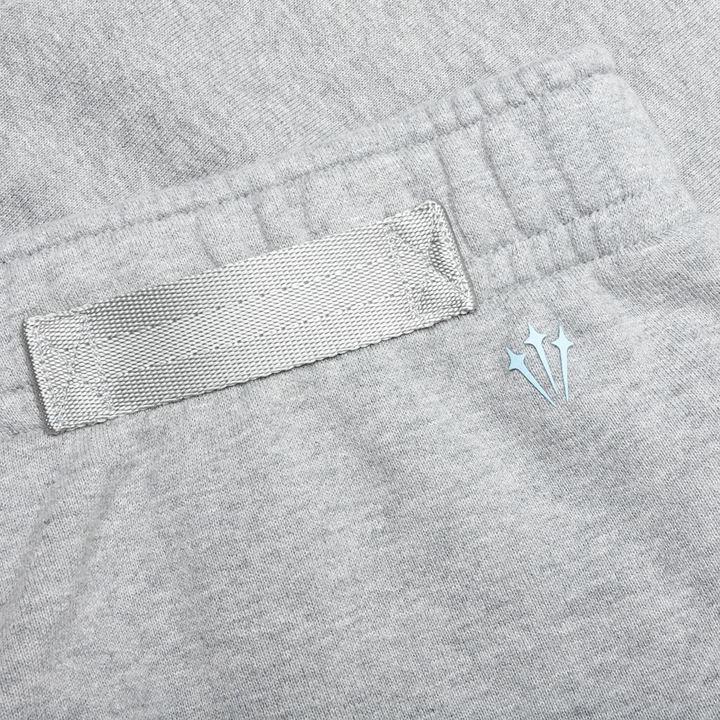 Basketball Pants - Dark Grey Heather/Cobalt Tint