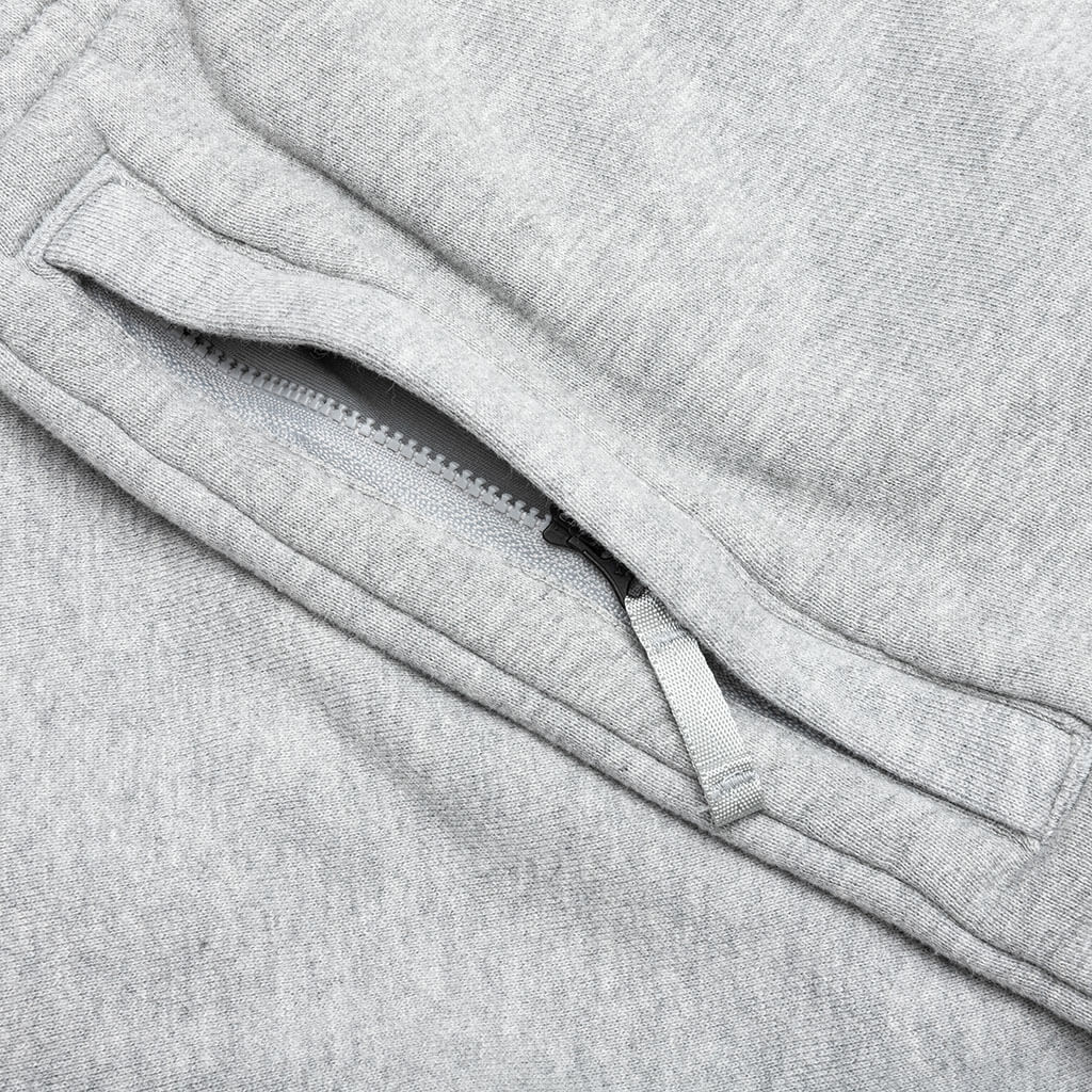 Basketball Pants - Dark Grey Heather/Cobalt Tint