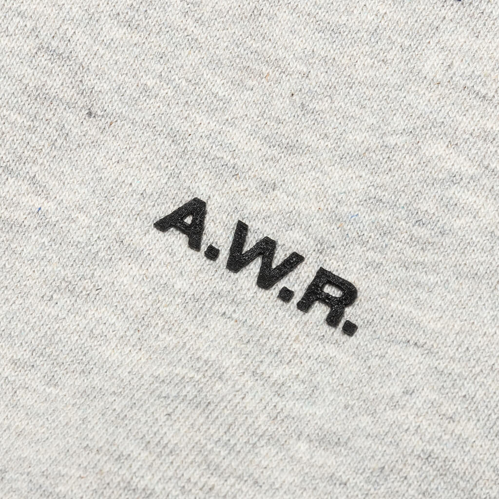 NRG AU Hoodie ESS - Grey Heather/Black