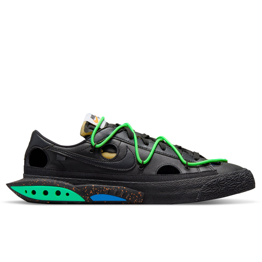 Blazer Low '77 - Black/Electro Green