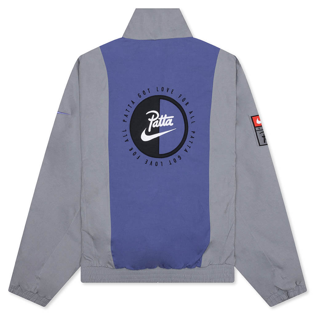 Track Jacket - Particle Grey/Sapphire