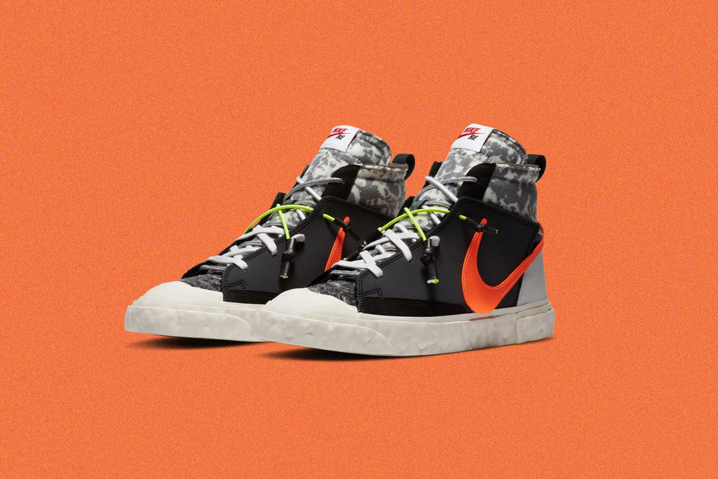 Blazer Mid - Black/Total Orange