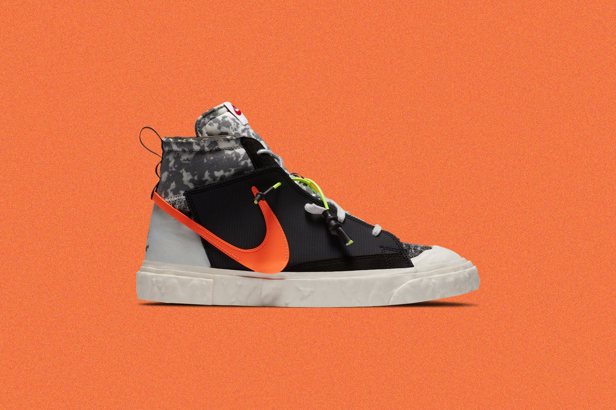Blazer Mid - Black/Total Orange