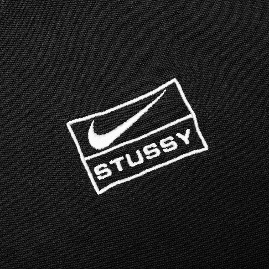 Nike x Stüssy Stone Washed Pullover Hoodie - Black