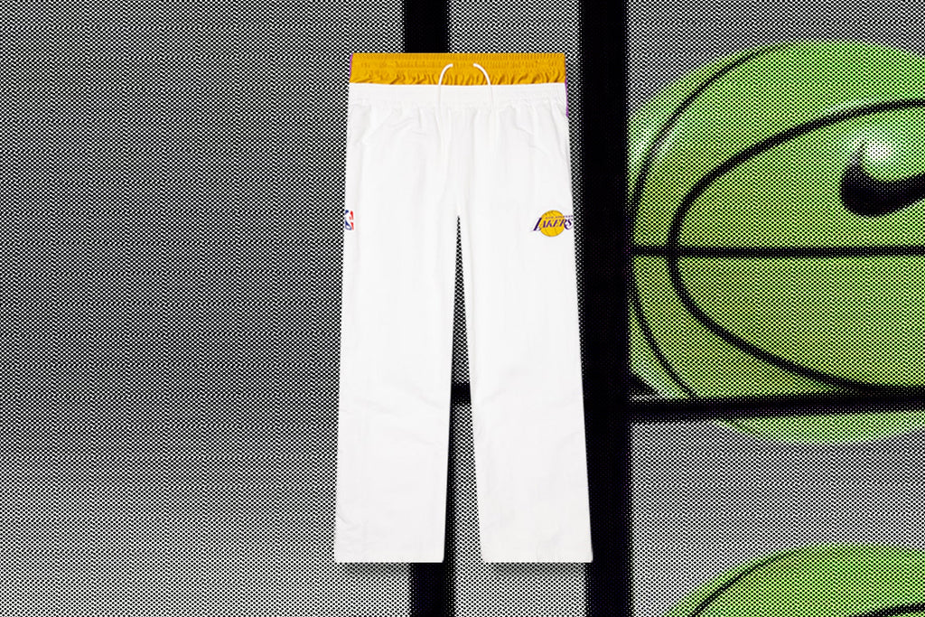 Los Angeles Lakers Women's Tearaway Pant - Summit White
