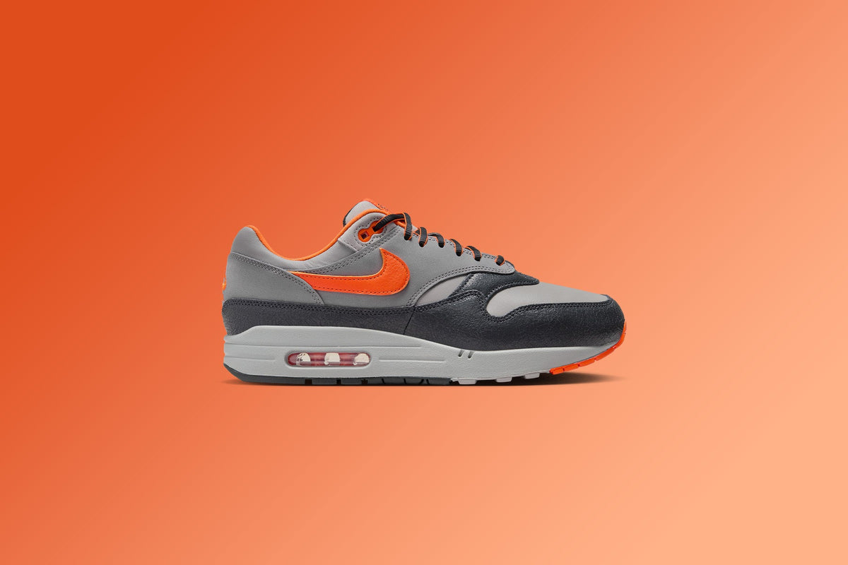 Air Max 1 'Brilliant Orange' - Anthracite/Brilliant Orange/Medium Grey