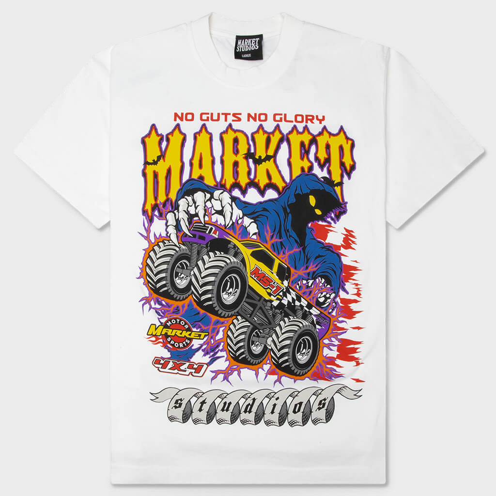 No Guts No Glory T-Shirt - White