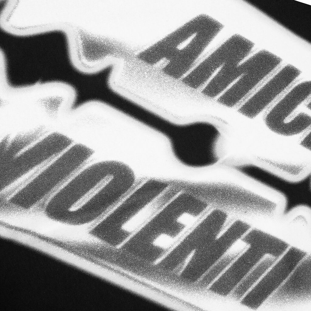 No Name A L/S Tee - Black/White