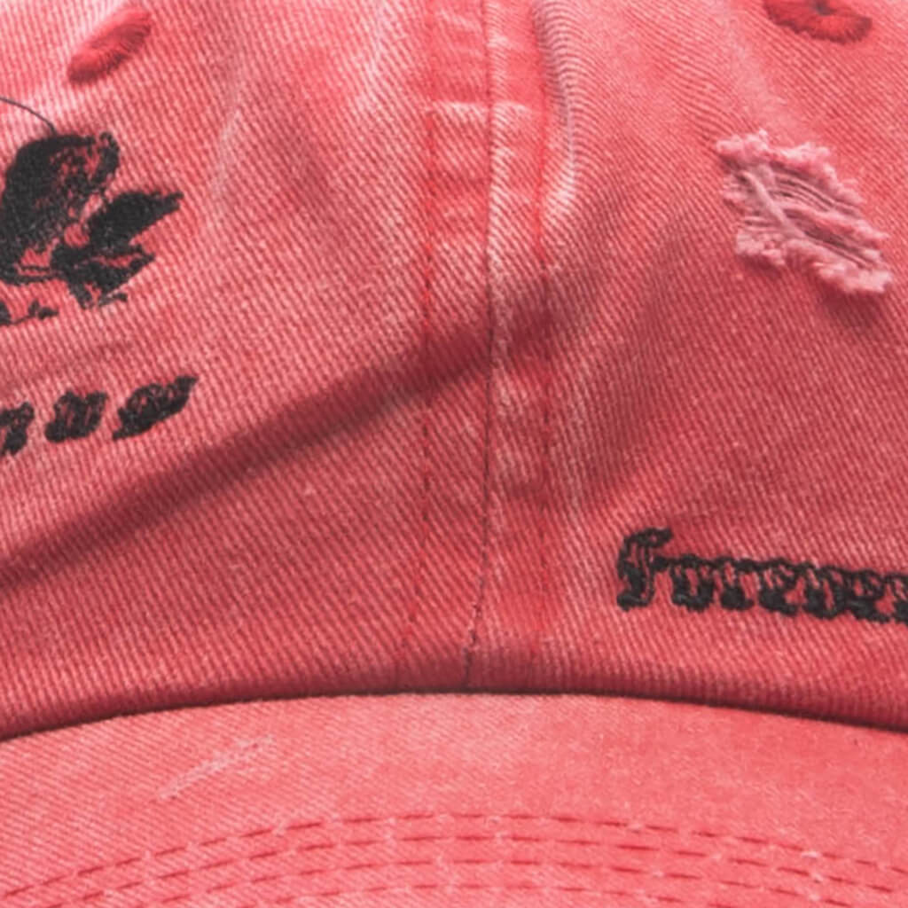 No Where To Go Cap - Washed Red