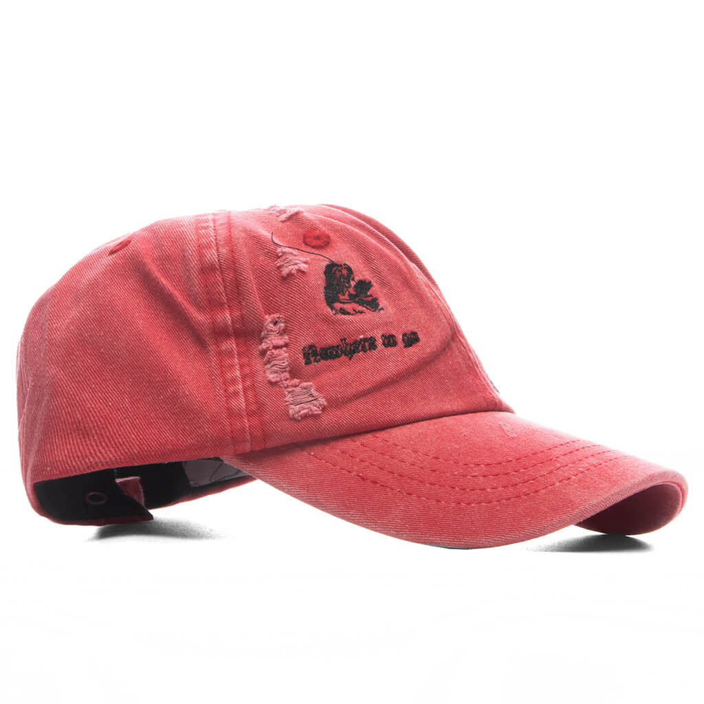 No Where To Go Cap - Washed Red