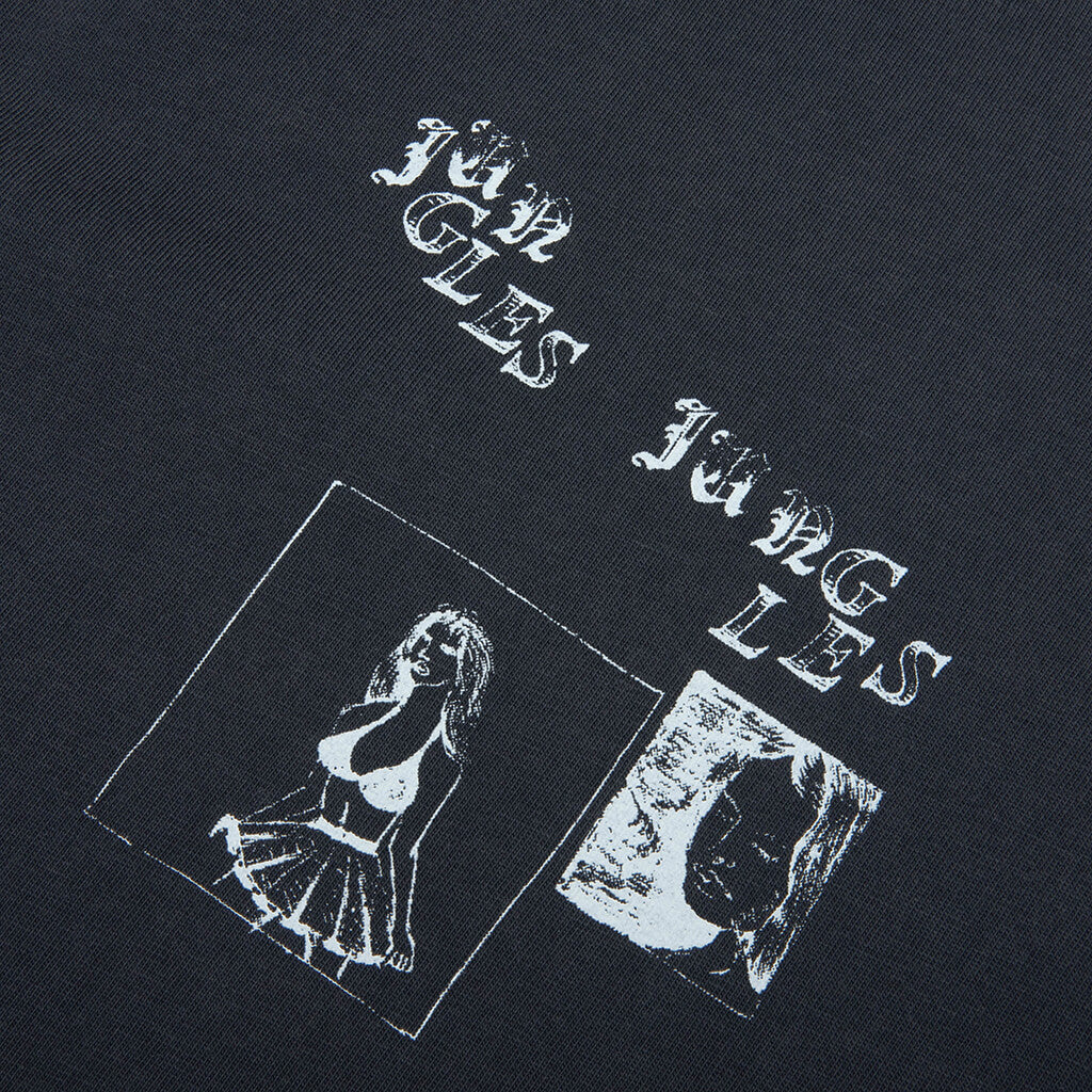 No Where To Go Tee - Vintage Blue