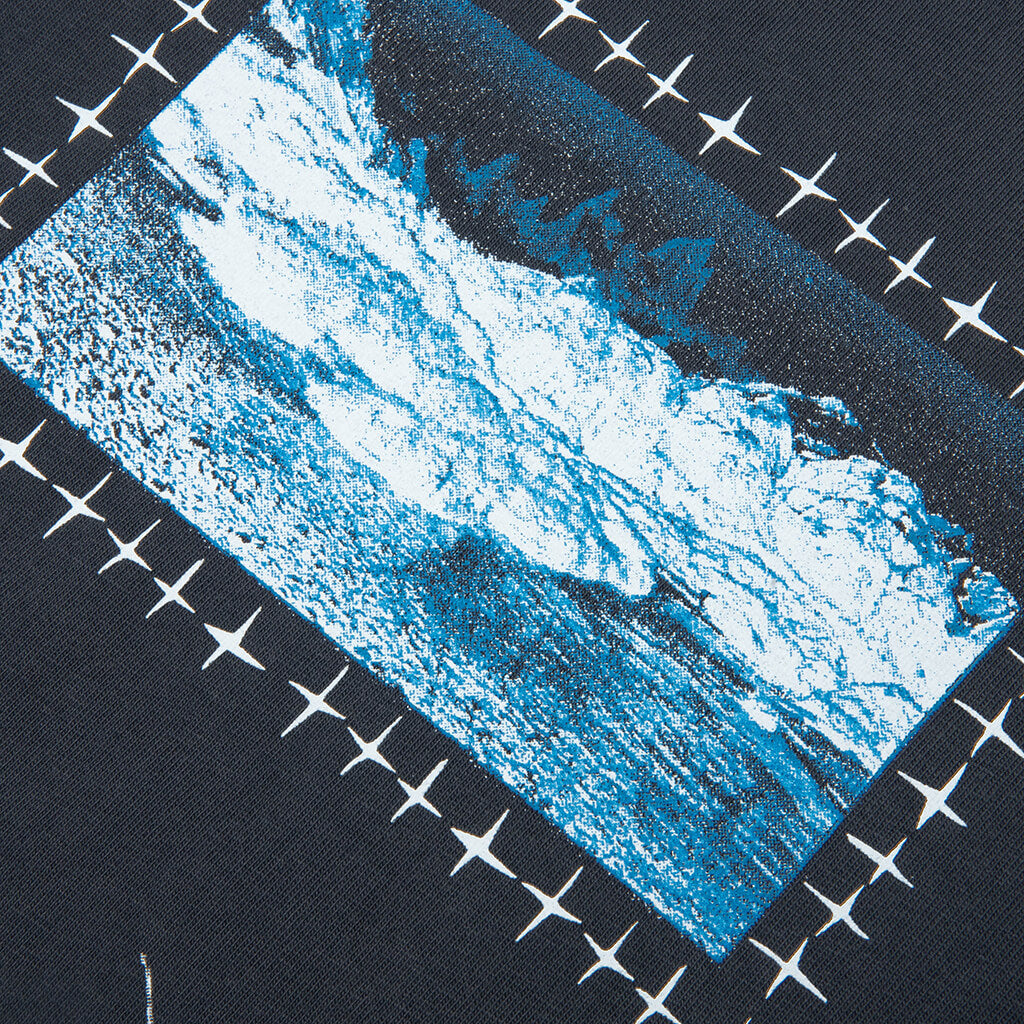 No Where To Go Tee - Vintage Blue