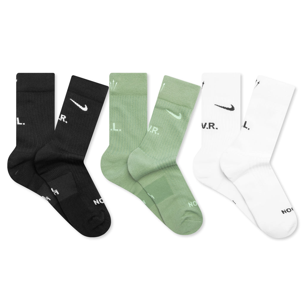 NRG SNKR Sox Crew 3PR - Multi Color