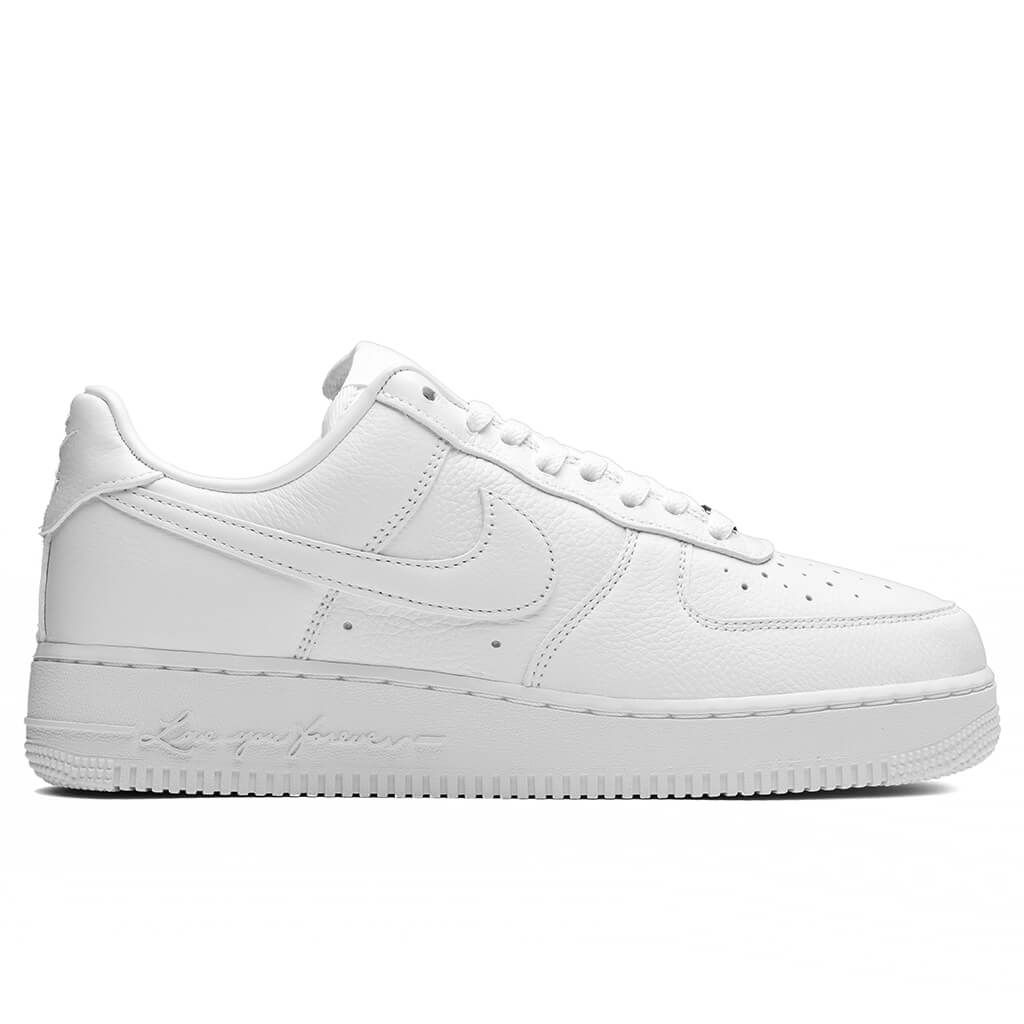 Certified Lover Boy Air Force 1 Low - White/White