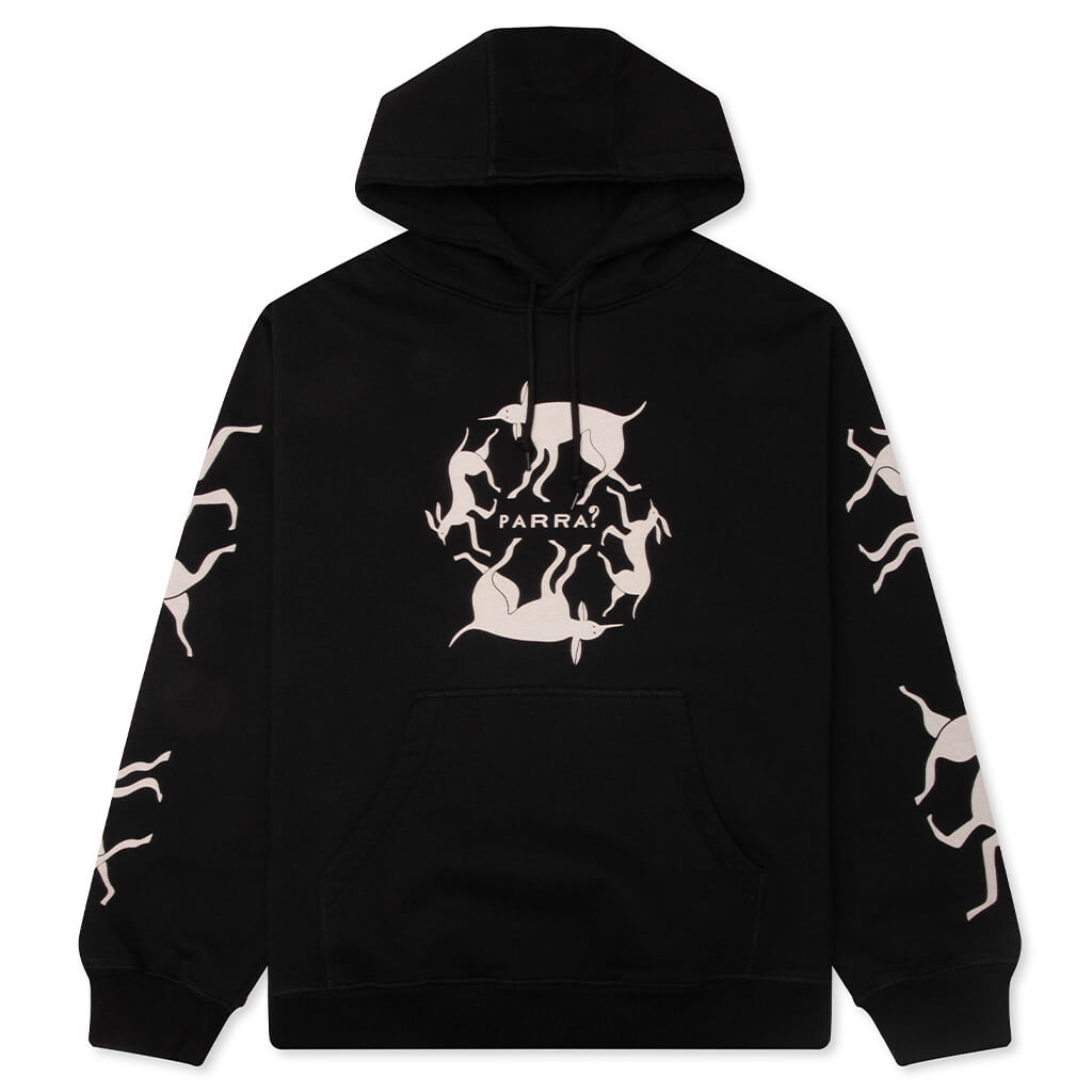 Non Grand Cafe Hooded Sweatshirt - Black