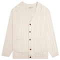 Cable Knit Cardigan Rebirth - Off White