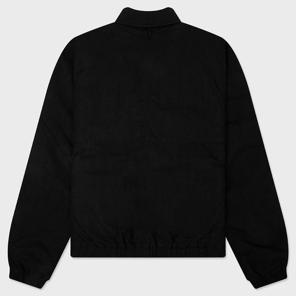 Nyco Collared Work Jacket - Black