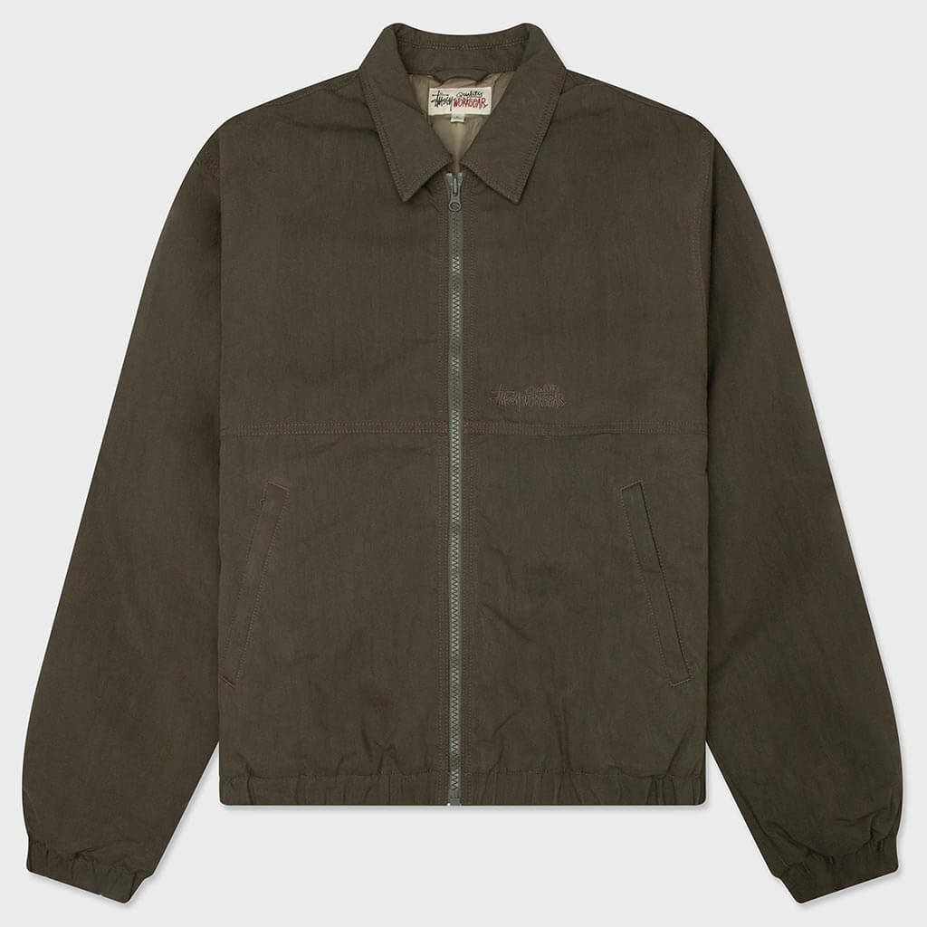 Nyco Collared Work Jacket - Green