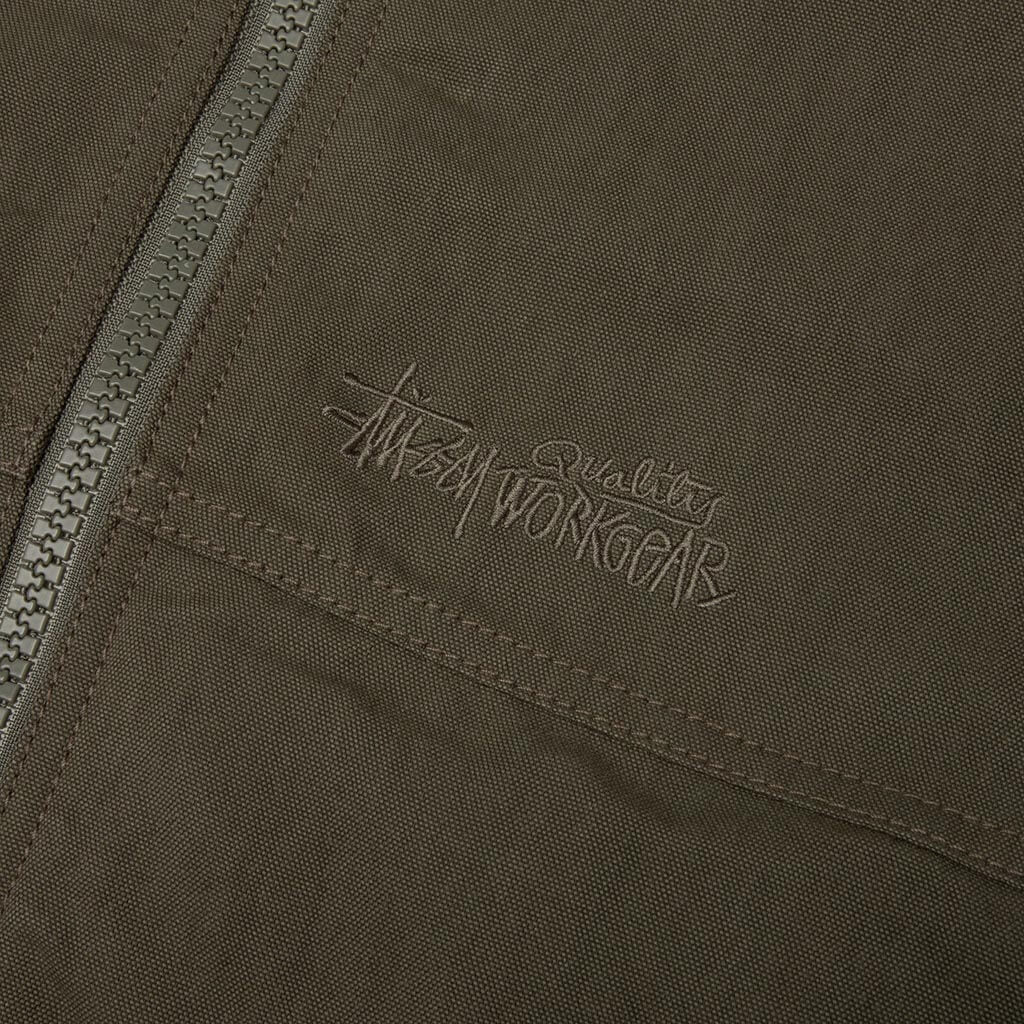 Nyco Collared Work Jacket - Green