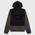 Nylon Fleece Hooded Sweater - Ink/Jet Black