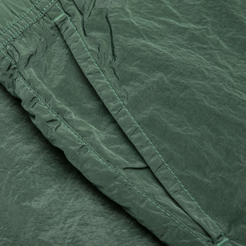 Nylon Metal Regular Fit Shorts - Light Green