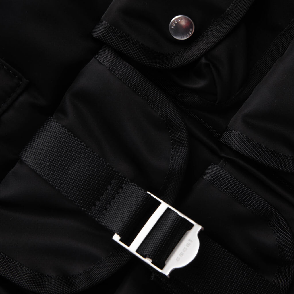 Nylon Tote Bag - Black