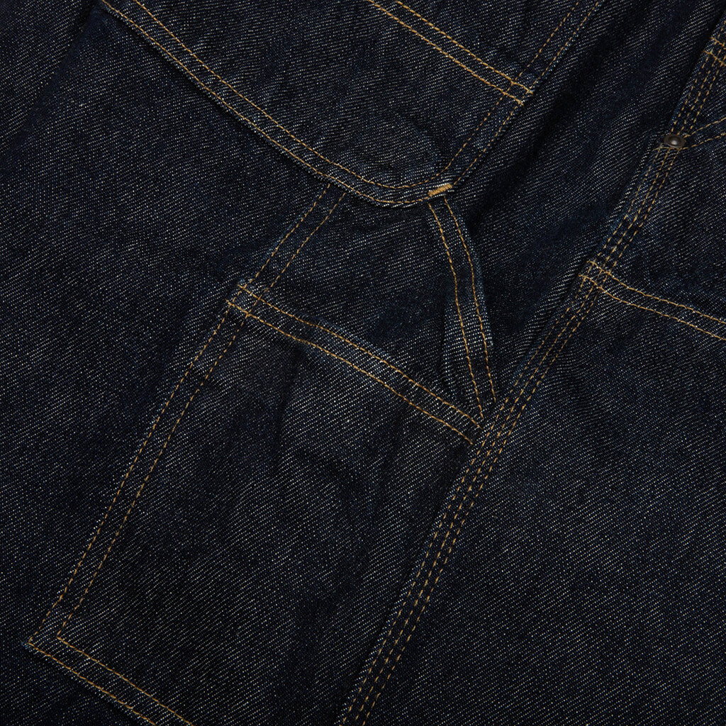 OG Double Knee Short - Blue Rinsed