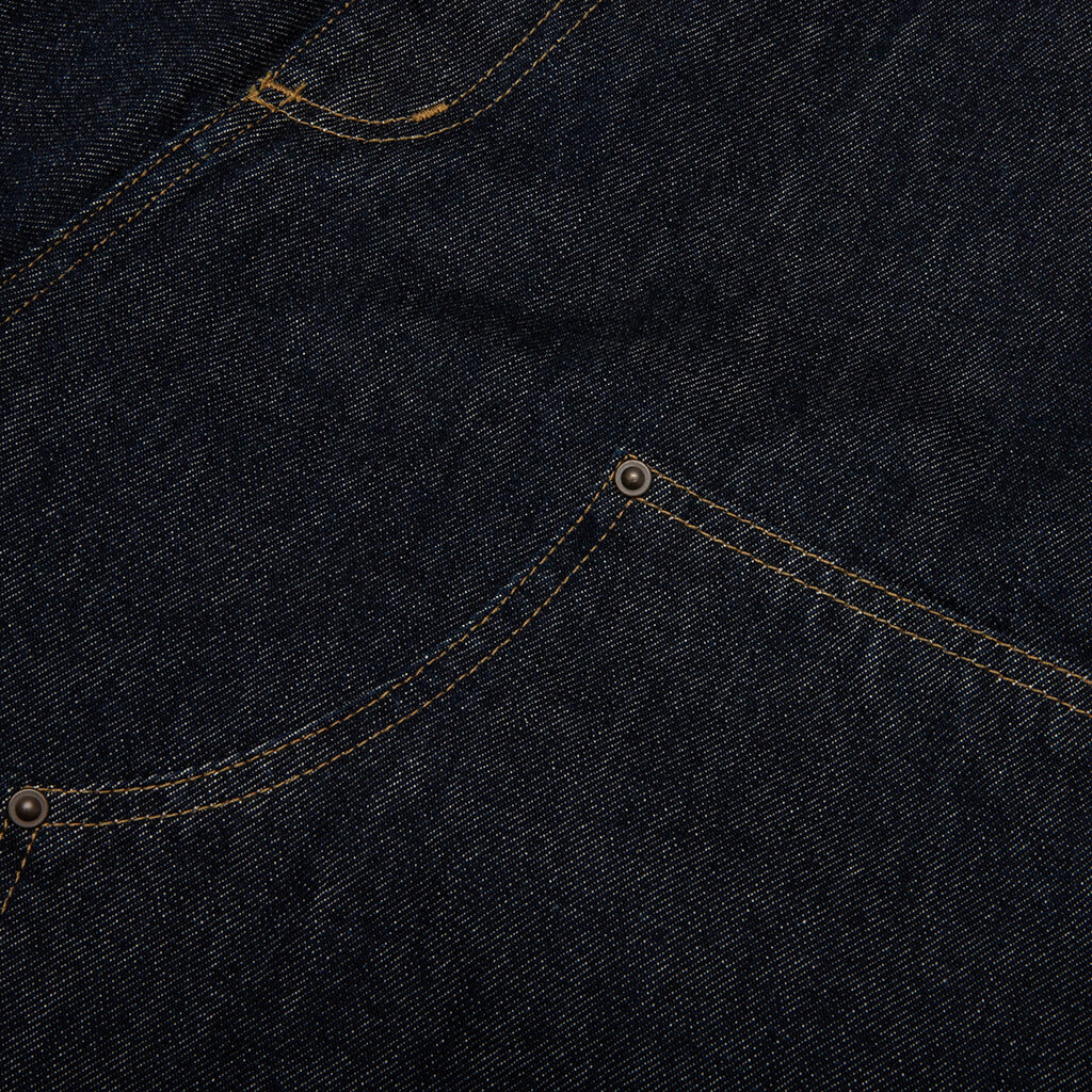 OG Double Knee Short - Blue Rinsed